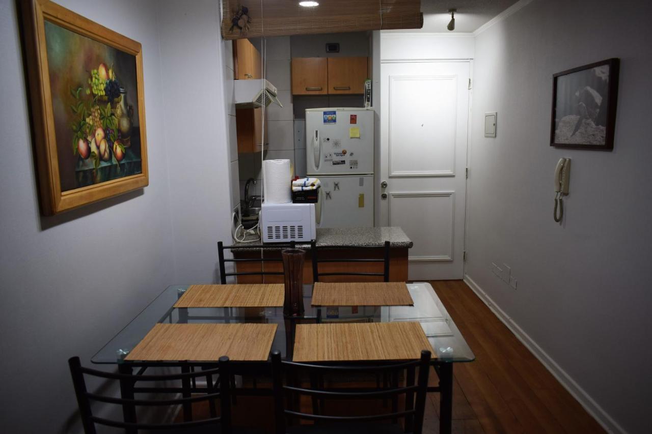 Dpto 1D 1B, Metro Bellas Artes, Equipado Full Con Wifi Santiago Exterior foto